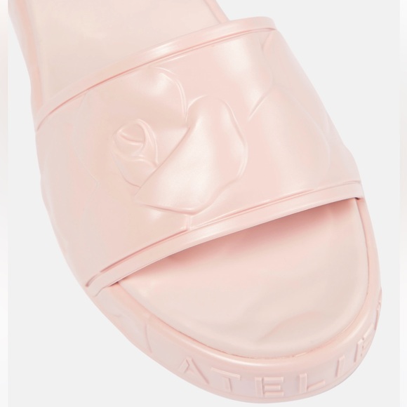 Valentino Garavani Atelier Pink Rose Slide Sandal Size 41 EU / 11 US NIB